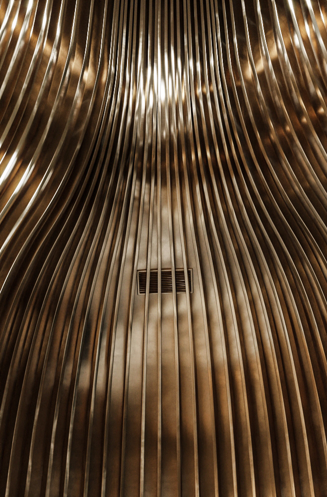 vangometal project hotel stainless steel