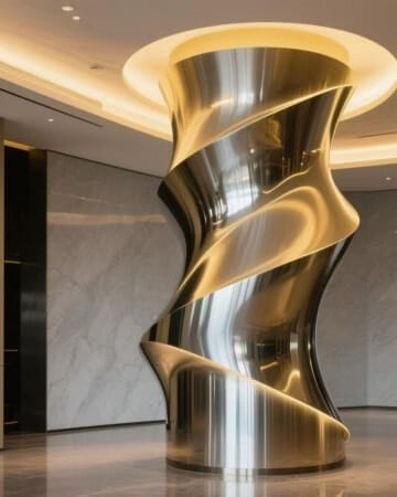 Meta Column Cladding