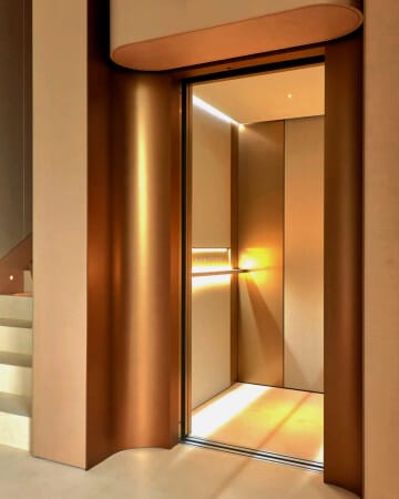 Metal Elevator Cladding